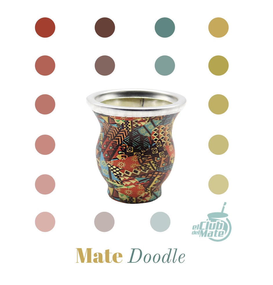 mate de vidrio doodle el club del mate